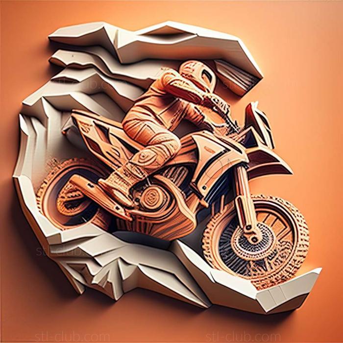 3D мадэль KTM 690 Enduro R (STL)